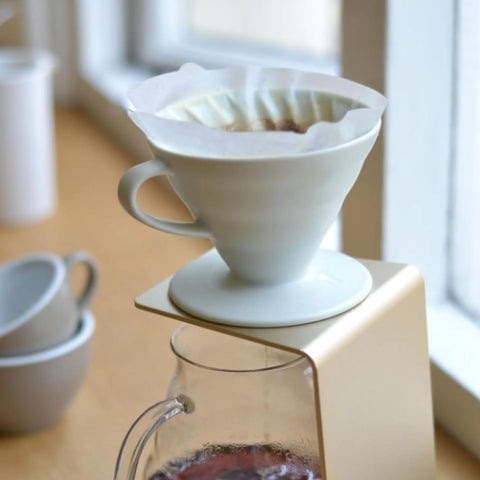 V60 Ceramic Dripper Pot Set 01 Red - VDS-3012R